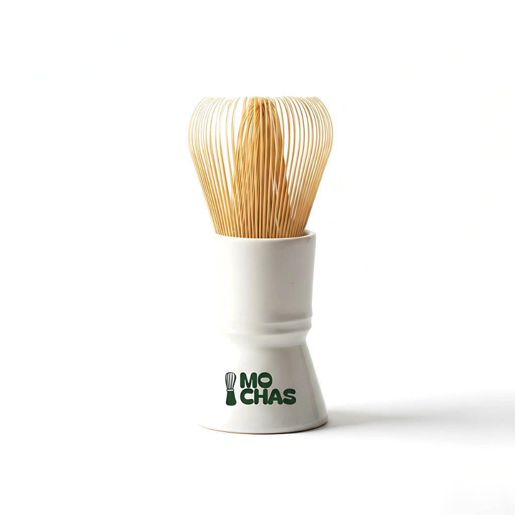 Chasen: Traditional Bamboo Matcha Whisk + Holder