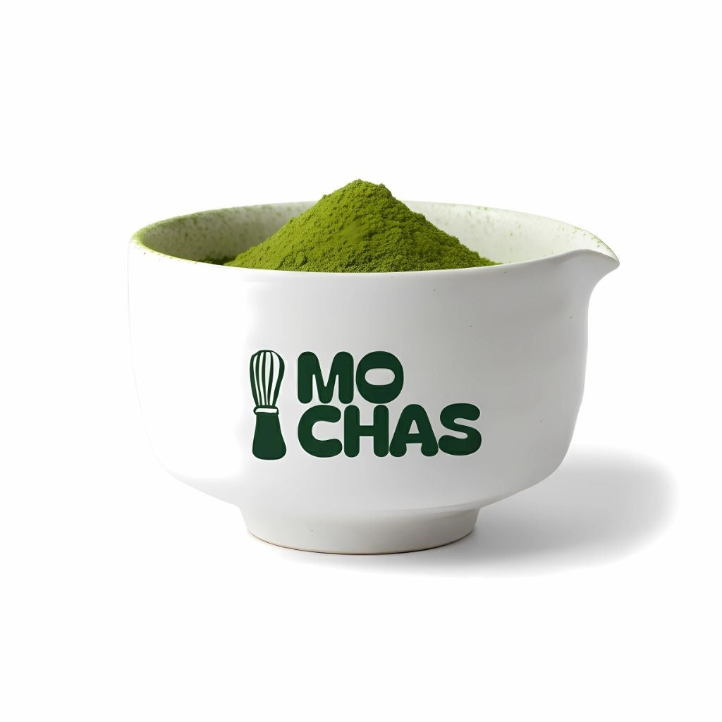 Chawan: Ceramic Matcha Whisking Bowl with Pour Spout