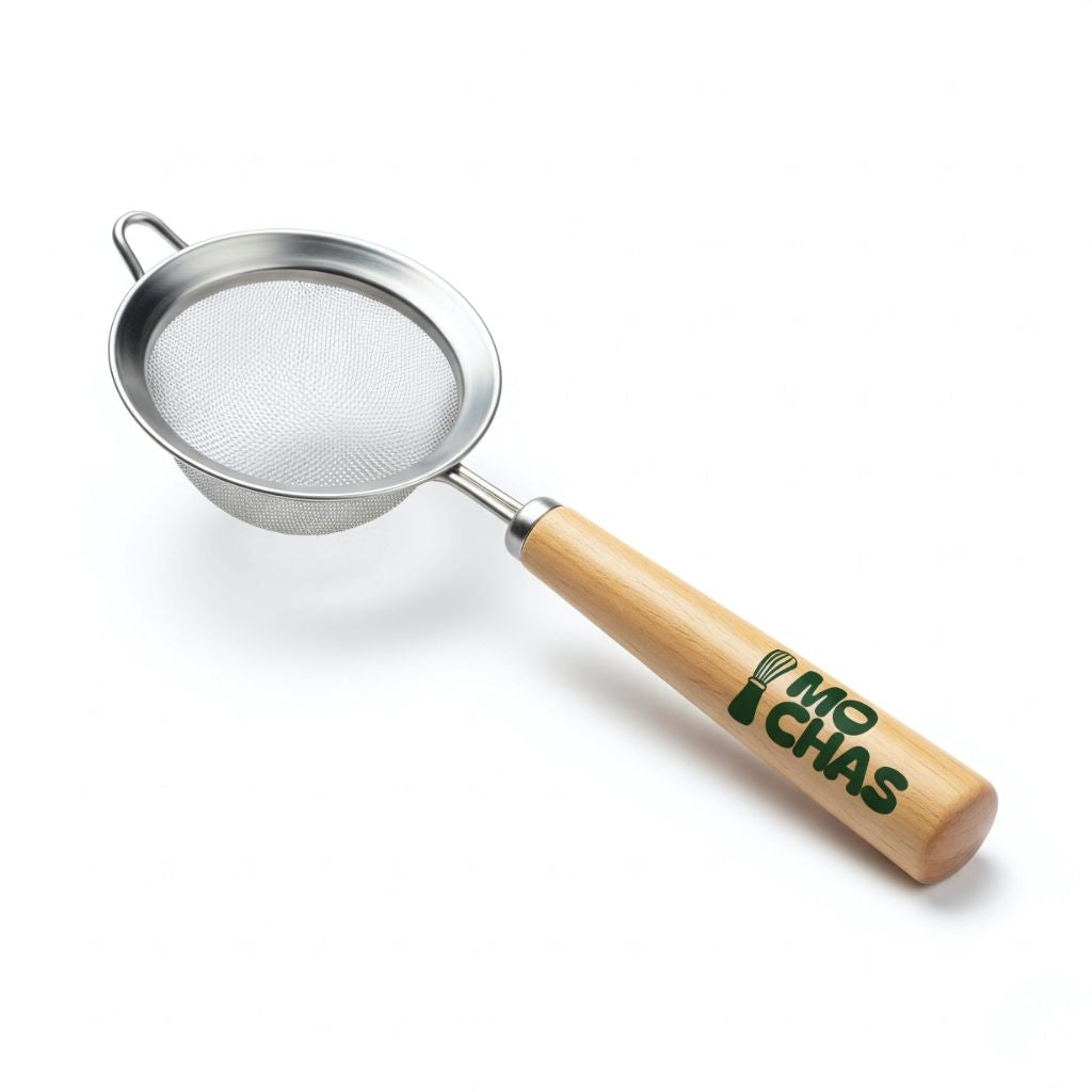 Fine Mesh Matcha Sifter with Wooden Handle