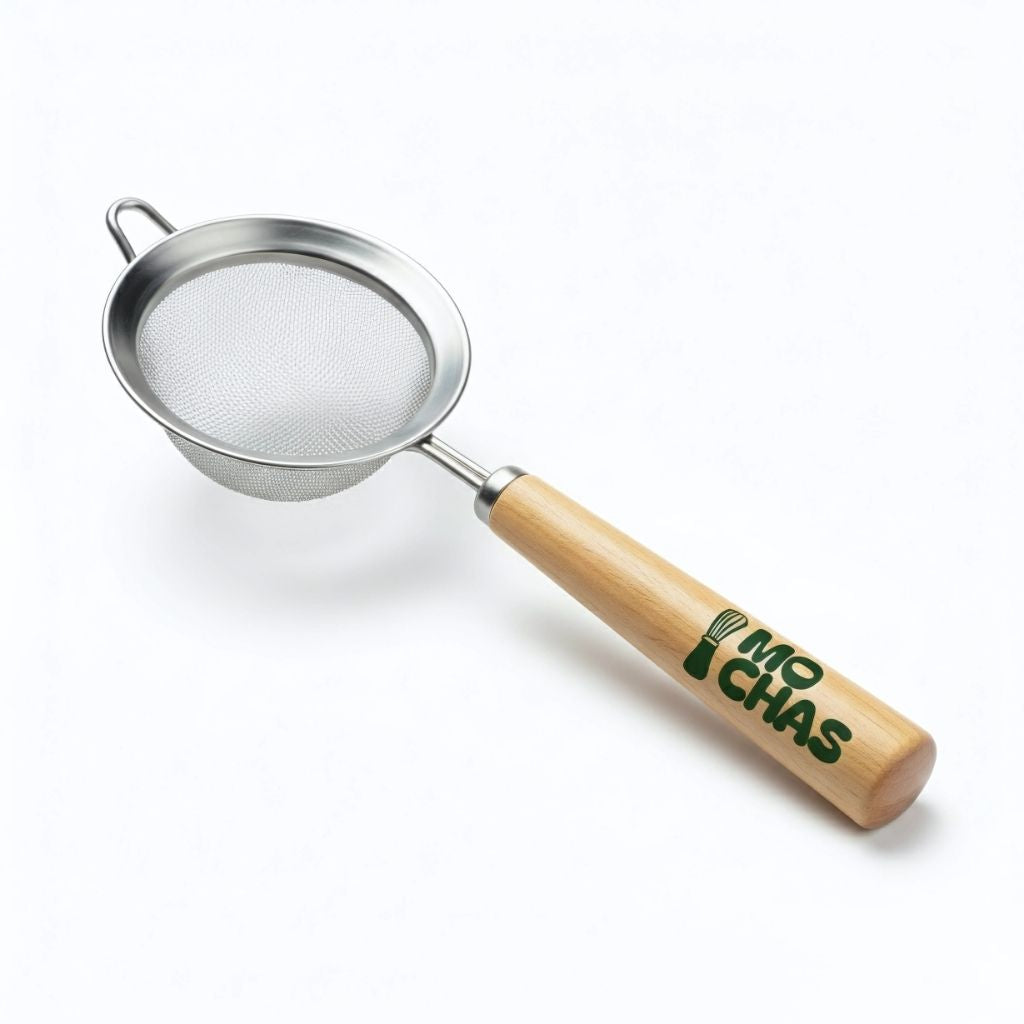 Fine Mesh Matcha Sifter with Wooden Handle