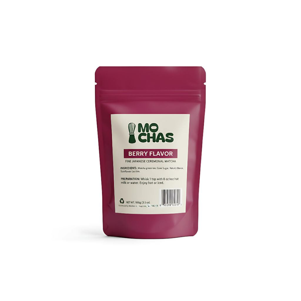 Premium Berry Matcha Powder – Japanese Blend